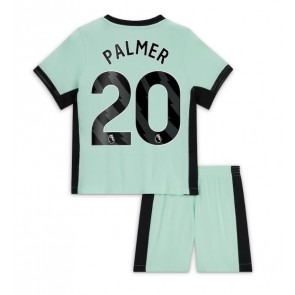 Chelsea Cole Palmer #20 Tredje trøje Børn 2023-24 Kort ærmer (+ korte bukser)